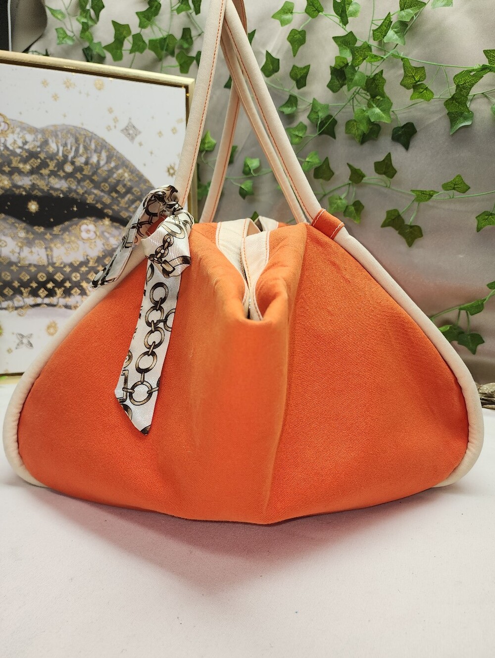 Authentic Hermes Beach Tote With Pouch - Picture 7 of 13